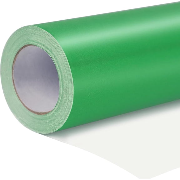 Green Wrapping Paper Roll, 17 Inches x 33 Feet Kraft Paper for Packing Gift Wrapping Parcel Wall Art Crafts Bulletin Boards Floor Covering