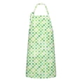 thumbnail image 1 of Green Yellow Checkerboard Checkered Pattern Apron-Garden Aprons for Women with Pockets-Cotton Linen Waterproof Kitchen Cooking Gardening Aprons Adjustable for Kitchen,Cooking,BBQ and Salon 33x27 Inch, 1 of 7