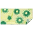 thumbnail image 1 of Green Yellow Dandelion Pattern Rectangle Tablecloth 60"x120",Waterproof Polyester Rectangle Table Cloth, Wipeable Spillproof Polyester Tablecloth for Dining, Camping, Indoor and Outdoor, 1 of 6