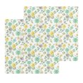 thumbnail image 1 of Green Yellow Roses Kitchen Dish Towels for Drying Dishes Set of 2, Farmhouse Botanical Flowers Blossom Waffle Weave Microfiber Hand Tea Bathroom Towels Quick Dry & Absorbent Towel 12x12, 1 of 7
