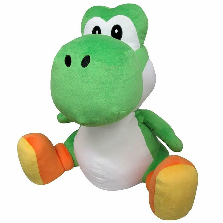 Super Mario Bros Official Licensed: Green Yoshi Plush Toy, Luigi