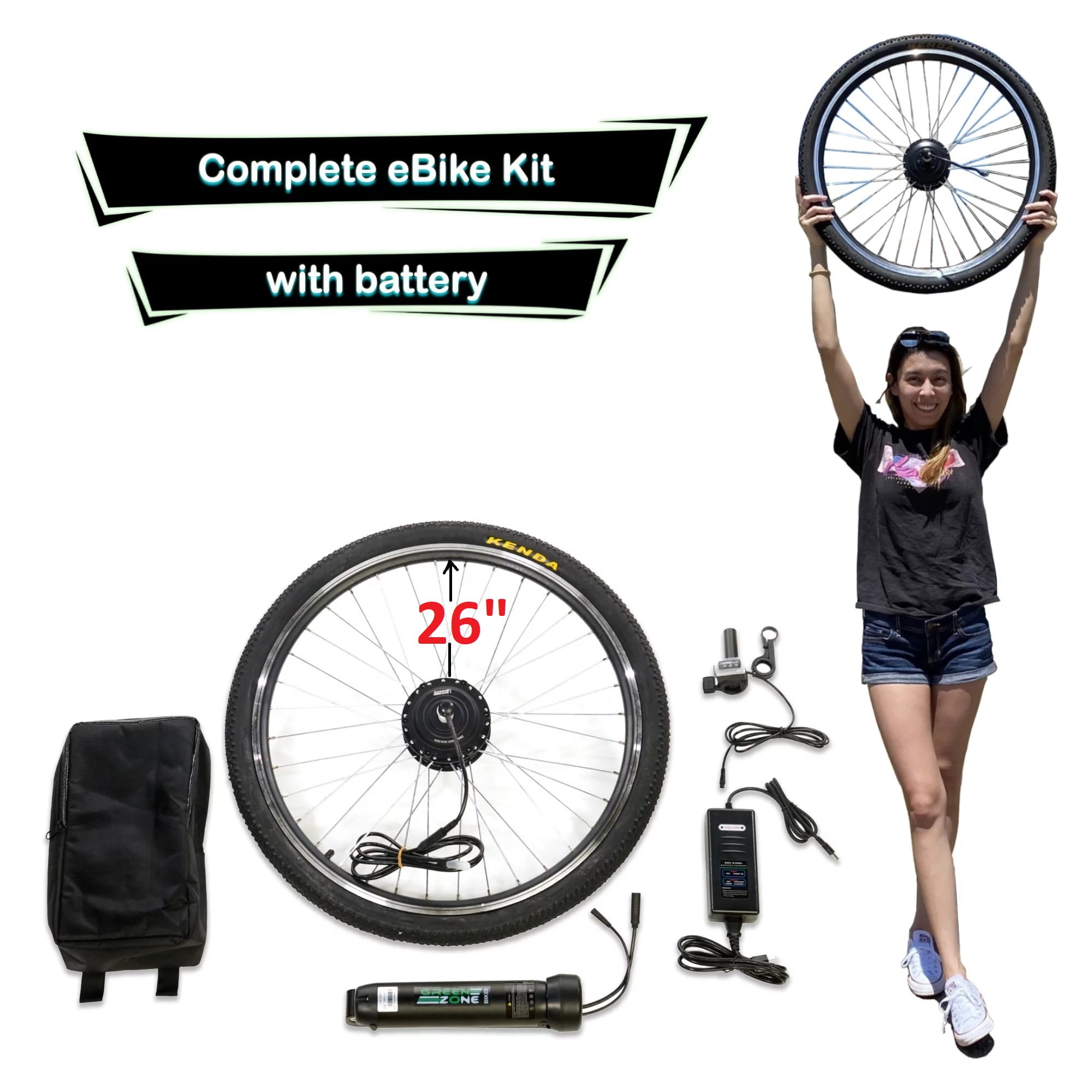 Electric wheel conversion kit sale
