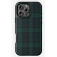 thumbnail image 1 of Green and Blue Tartan Plaid Phone Case for iPhone 16 15 14 13 12 11 Pro Max, 1 of 2