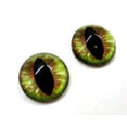 thumbnail image 1 of Green and Brown Dragon or Cat Glass Eyes, 1 of 5