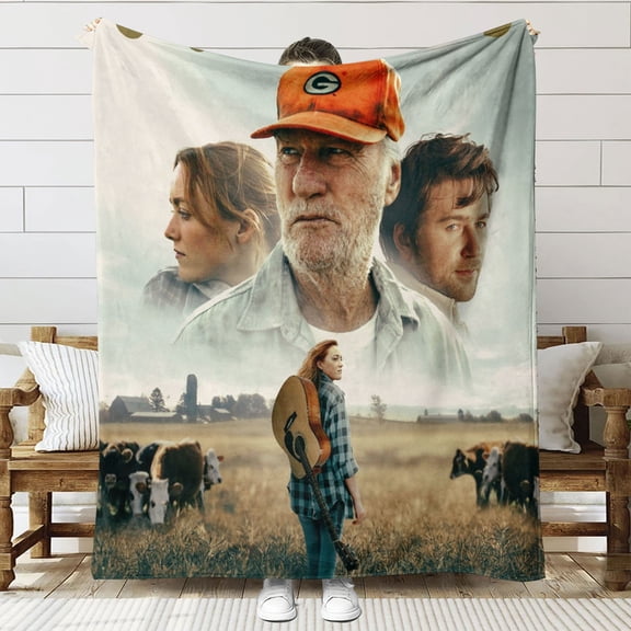 Green and Gold Throw Blanket Gifts for Fans Lover Girls Boys Women Present Hoodie Him Bed 40"x50"