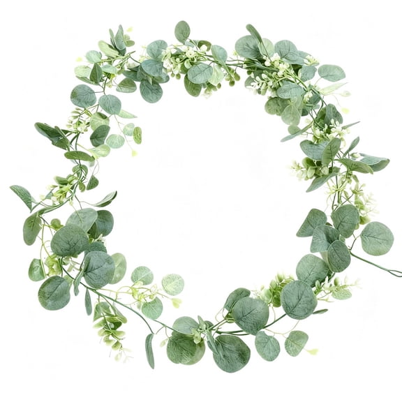 Green artificial vine with detailed rattan texture for indoor decoration, designed to enhance aesthetic appeal in homes and commercial spaces