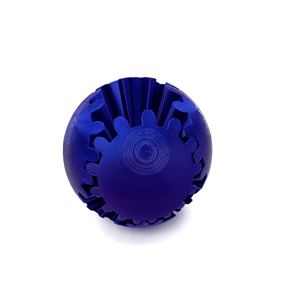 Green-blue Ruvenbals Gear Ball