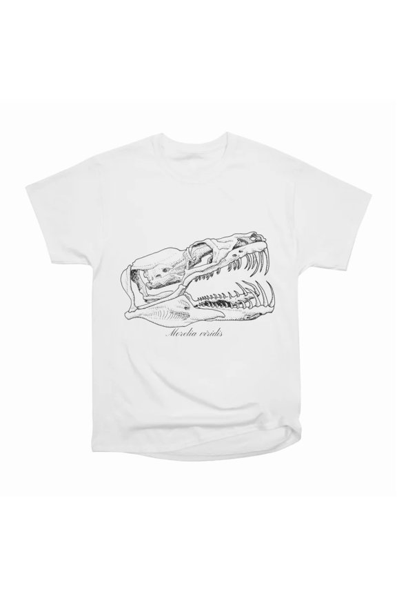 Green python skull in ink T-Shirt Tee Gift For Him Merch For Her Apparel For Friend