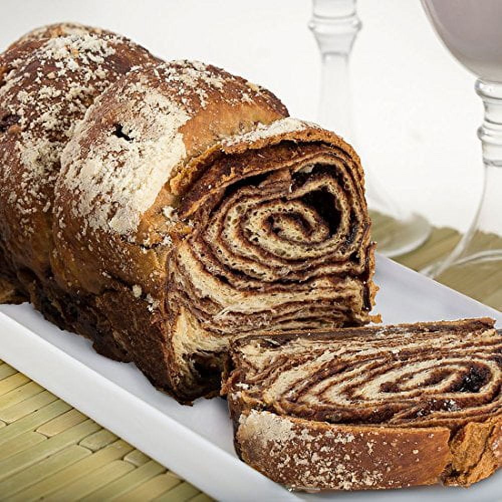 Green's Bakery 24 oz Kosher Babka, 3 Pack (1) Chocolate Babka, (2