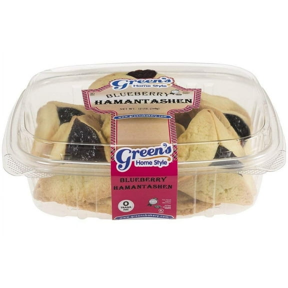 Green's Bakery Blueberry Hamantashen, 3 Pack 12 oz.