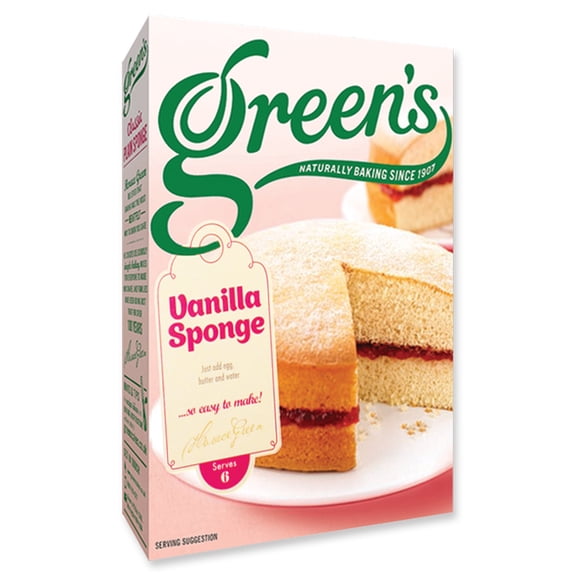 Greens Classic Vanilla Sponge Cake Mix, 7.7oz (221g)