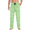 thumbnail image 1 of Green teddy bear Christmas pattern Mens Pajama Pants Lounge Soft Sleep Pant Men Pajama Bottoms with Pockets Drawstring, 1 of 5