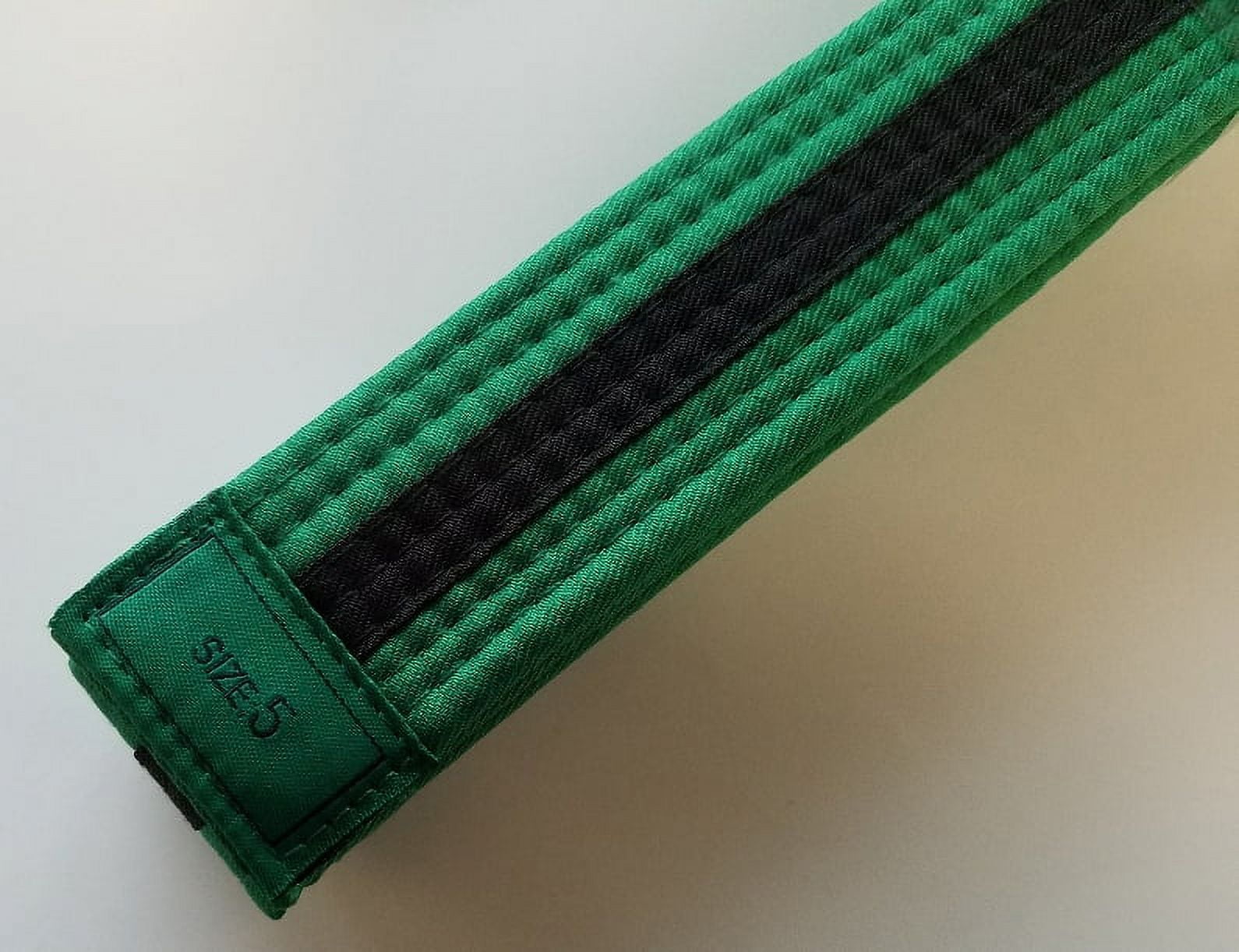 Green with Black Stripe Karate Belt Taekwondo Belts Martial Arts MMA