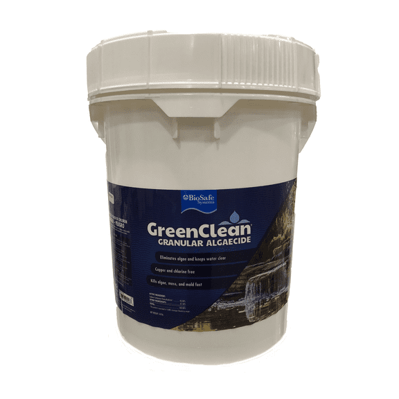 GreenClean Granular Algaecide - OMRI Listed - 50 lb Bucket by BioSafe