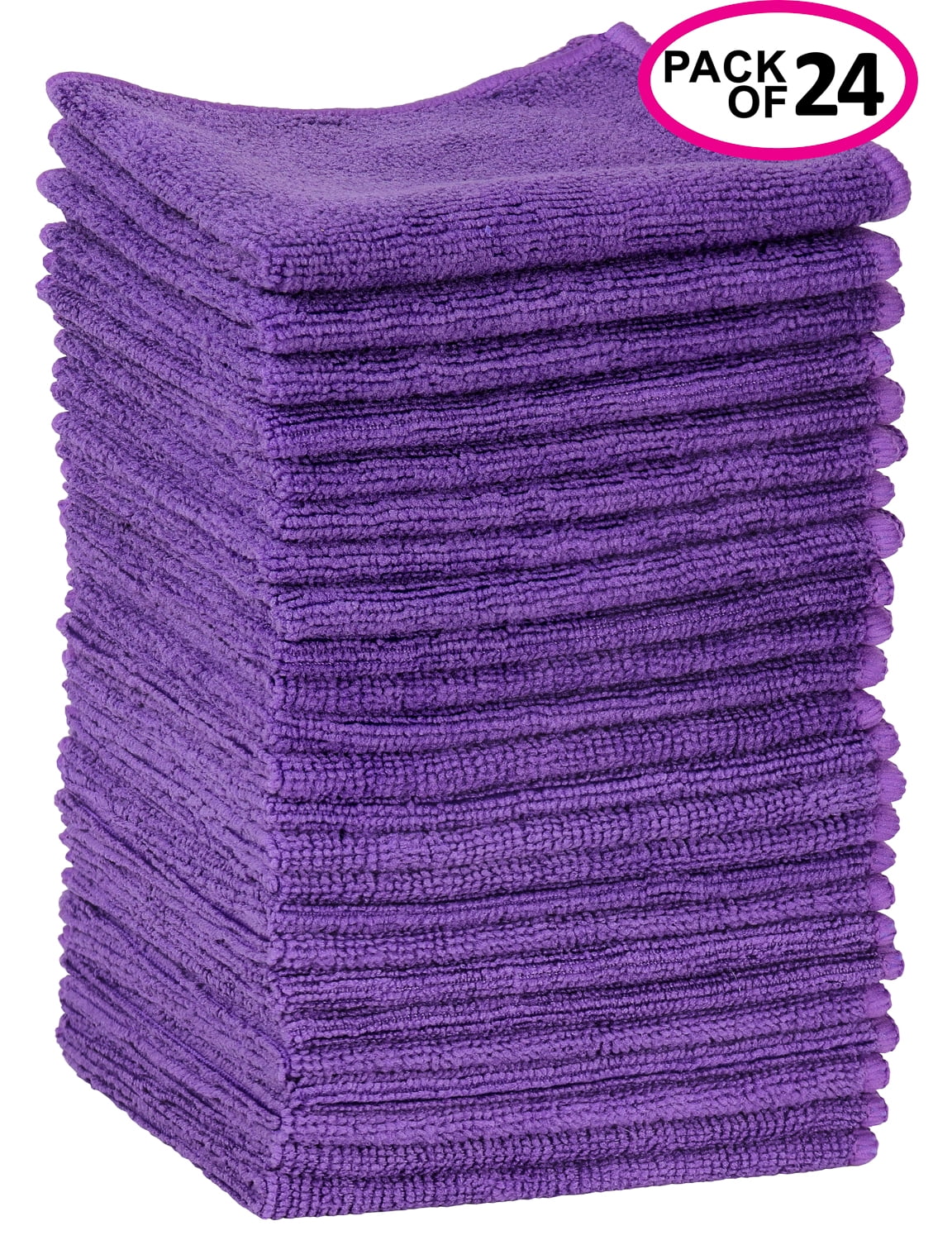 GreenCo Microfiber Cleaning Cloth, 24 Pack