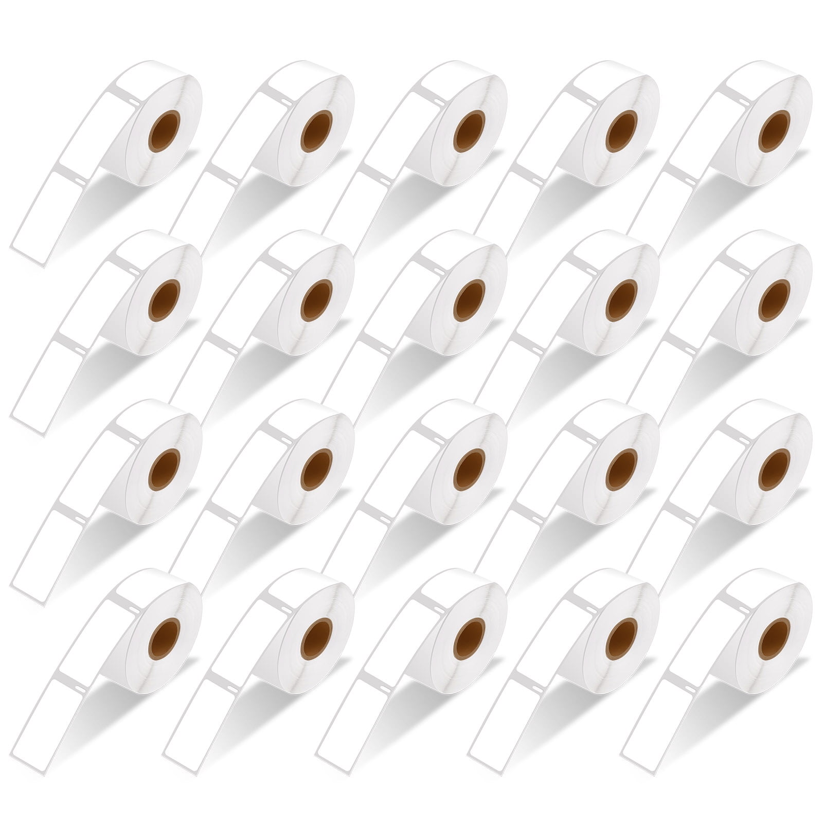 GREENCYCLE 20 Rolls Compatible for DYMO 30336 Multipurpose 1" x 2-1/8"(25mm x 54mm) Address & UPC Barcodes Replacement Labels for LW Labelwriter 450, 450 Turbo 330 400, 4XL 500 Labels per Roll