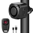 thumbnail image 1 of GreenCycle Two-Way Rechargeable Bike Alarm with Remote, Bike Alarm and Tracker,121dB Super Loud,4Volume Settings,984ft Wireless Range, for Ebike Motorcycle Bicycle Car Mobility Scooter Waterproof, 1 of 8