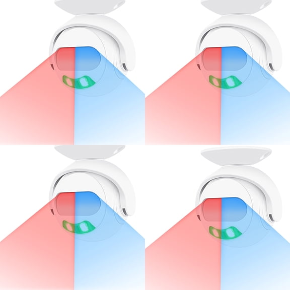 GreenCycle Wireless Motion Sensor Doorbell,Entry Alert Chime for Shop with Customizable Voice, Double-sided Sensor Alarm,Download Your Own Custom MP3 Files,Built-in 39Tones 4Volume Control,4PK
