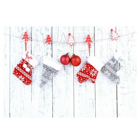 GreenDecor 5x7ft Christmas Backdrops Christmas Decorations for Home Photography Backdrops Christmas Photo Backdrop Photo Background Christmas