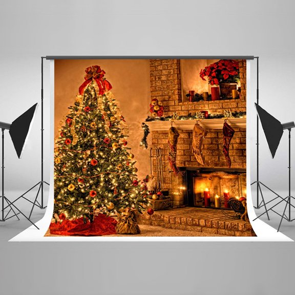 GreenDecor 5x7ft Christmas Photo Backdrops Studio Background Studio Props