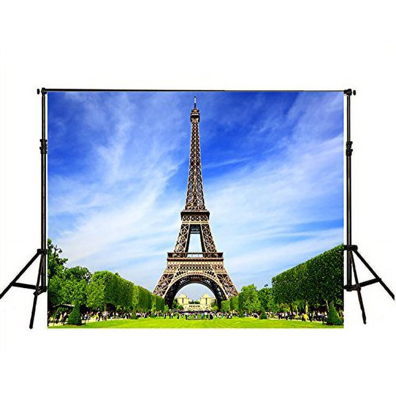 GreenDecor 5x7ft Digital Backdrops Photography Background Blue Sky Grass Tree Dream for Studio