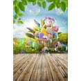 thumbnail image 1 of GreenDecor 5x7ft Easter Eggs Photography Studio Background Spring Backdrops Air Bubbles Basket Wooden Floor Baby Child Newborn Kid Toddler Infant Arti, 1 of 4