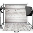 thumbnail image 1 of GreenDecor 5x7ft Grey Wood Wall & Floor Photography Backdrops Newborn Photo Background Studio Props, 1 of 4