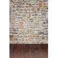 thumbnail image 1 of GreenDecor 5x7ft Photography Studio Backdrops Girl Toddler Photo Shoot Background Old Stone Wall Hardwood Floors Adult Kid Artistic Portrait Digital Video Props Scene, 1 of 3