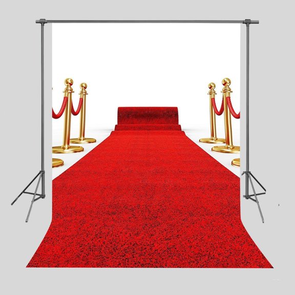 GreenDecor 5x7ft Red Carpet Photography Backdrops Wedding Events Photo Props