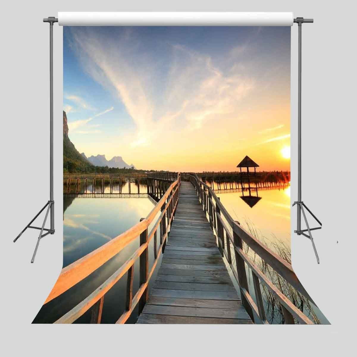 Laeacco 5x7ft Grunge Vertical Striped Wood Plank Photography Background Polyester Grunge Faded White Wooden Board Backdrop Child Adult Clothes Pets Shoot Live Show Video Studio Countryside - View #6