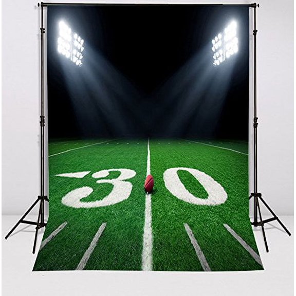 GreenDecor 5x7ft footbal SOCCERl field Background for children PARTY backdrops