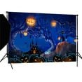 thumbnail image 1 of GreenDecor 7X5ft Halloween Photography Backdrop Photo Background Studio Prop, 1 of 5