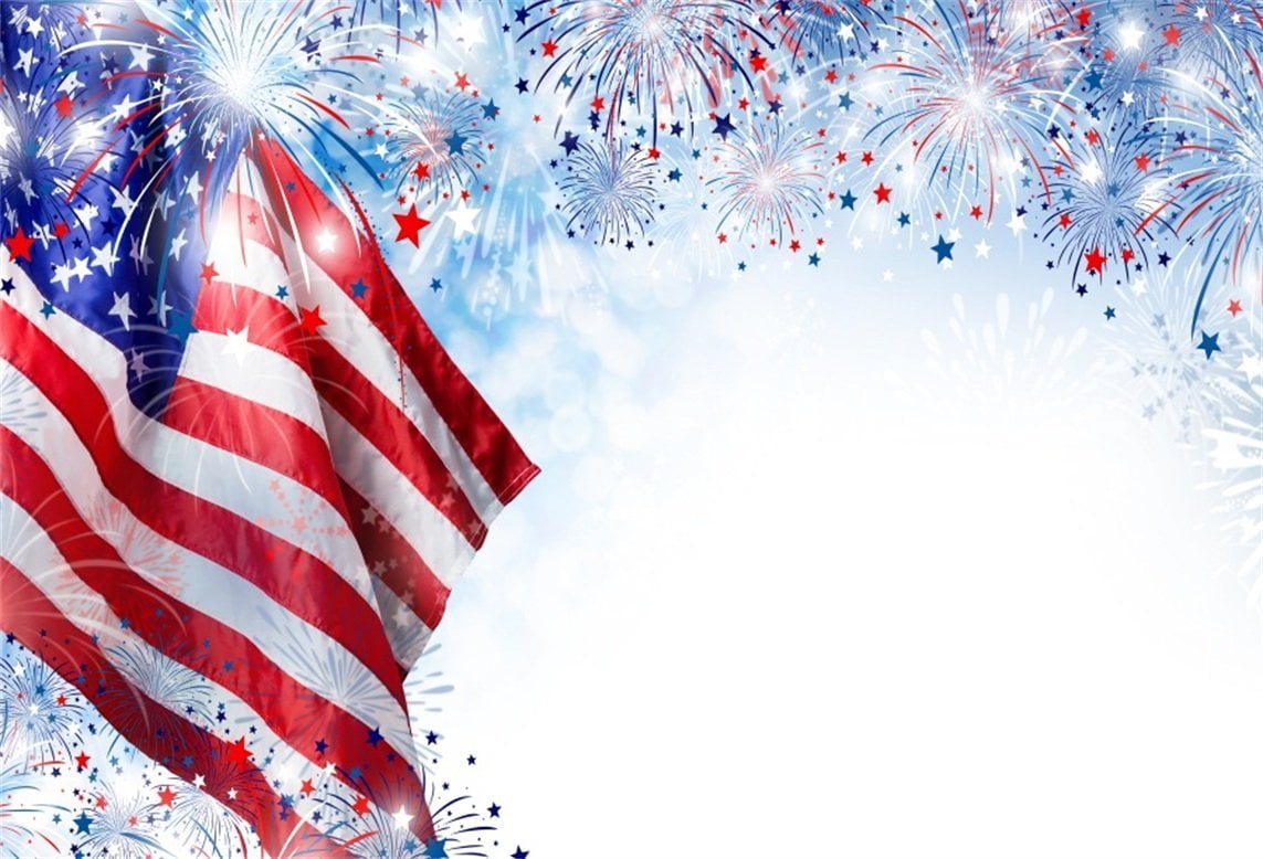 GreenDecor 7x5ft American Flag With Fireworks Backdrop 4 july Independence  Day Photography Background Stars And Stripes USA Patriotic Veteran Holiday  Photo Studio Props Portrait - Walmart.com, image size:1143x778