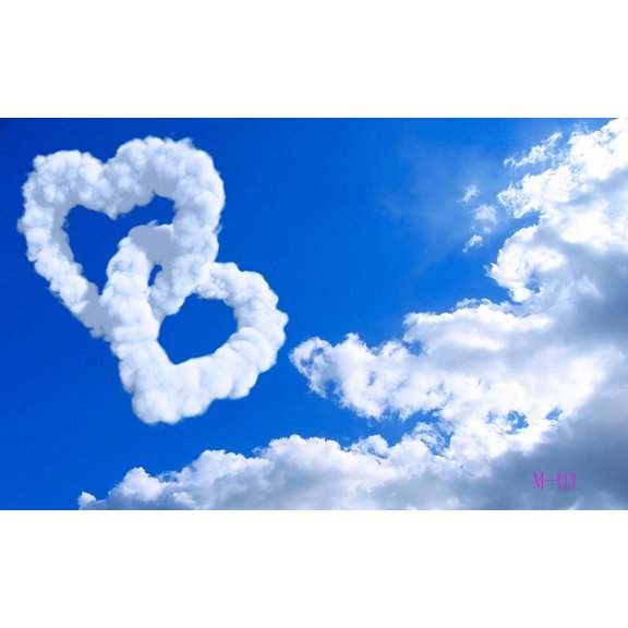 GreenDecor 7x5ft Blue Sky photography Backdrop Background studio prop
