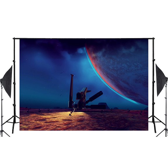 GreenDecor 7x5ft Glow Digital Printed Photography Backdrop Prop Photo Background