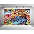 thumbnail image 1 of GreenDecor 7x5ft Graffiti Series Photo Backdrops Studio Background Studio Props, 1 of 4