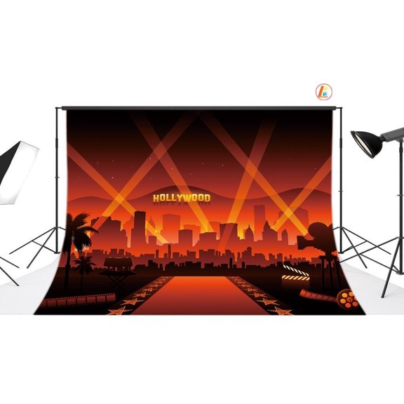 GreenDecor 7x5ft Grand Opening Ceremony Photography Backdrop Photo Background Studio Prop