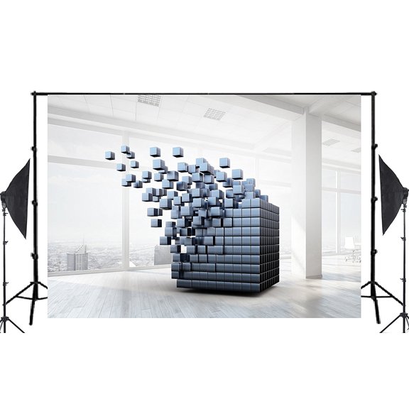 GreenDecor 7x5ft Shape Digital Printed Photography Backdrop Prop Photo Background