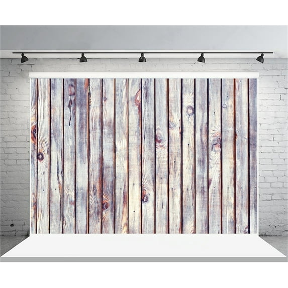 GreenDecor 7x5ft Wooden Texture Backdrop Old Wallboard Photography Background Wood Plank Adult Man Artistic Portrait Vintage Photo Shoot Studio Props Video Drop Drape
