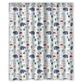 thumbnail image 1 of GreenDecor Bear Waterproof Shower Curtain Set with Hooks Bathroom Accessories Size 60x72 inches, 1 of 2