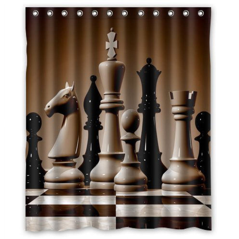 Nicokee Chess Game Mouse Pad Chess Board Pattern Classic International - View #3