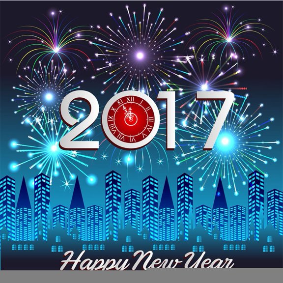 GreenDecor New Years Eve Party Photography Backdrop Urban 5x7ft Firework Backdrops Holiday Photo Studio Background