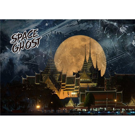 GreenDecor Photo Backdrops Child for Studio Props Retro Castle Digital Background Screen 7x5ft