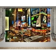 thumbnail image 1 of GreenDecor 5x7ft New York Photography Backdrops Evening Road Photo Background Party Photo Studio, 1 of 4