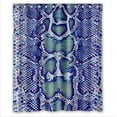 thumbnail image 1 of GreenDecor Popular Colorful Snake Skin Animal Waterproof Shower Curtain Set with Hooks Bathroom Accessories Size 60x72 inches, 1 of 2