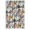 thumbnail image 1 of GreenDecor Retro Bird Waterproof Shower Curtain Set with Hooks Bathroom Accessories Size 48x72 inches, 1 of 2
