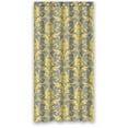 thumbnail image 1 of GreenDecor Yellow And Grey Damask By Damask Waterproof Shower Curtain Set with Hooks Bathroom Accessories Size 36x72 inches, 1 of 2