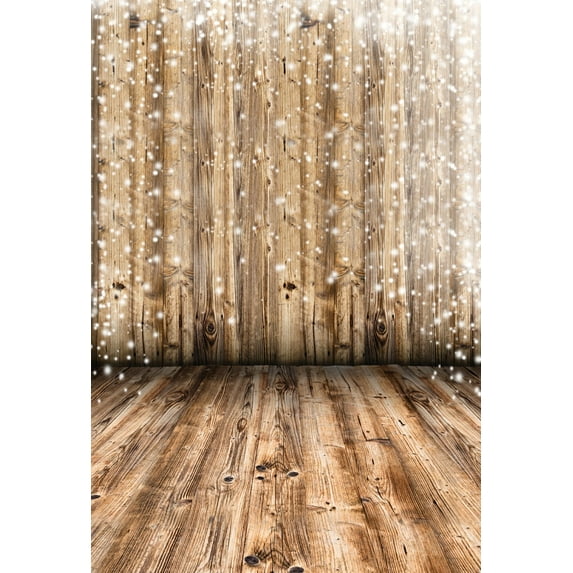 GreenDecor brown wood backdrops for photography wooden floor background 5x7ft
