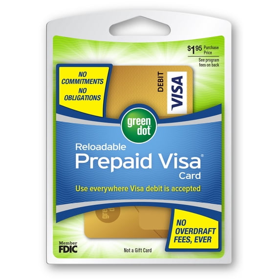 GreenDot Prepaid Visa Card