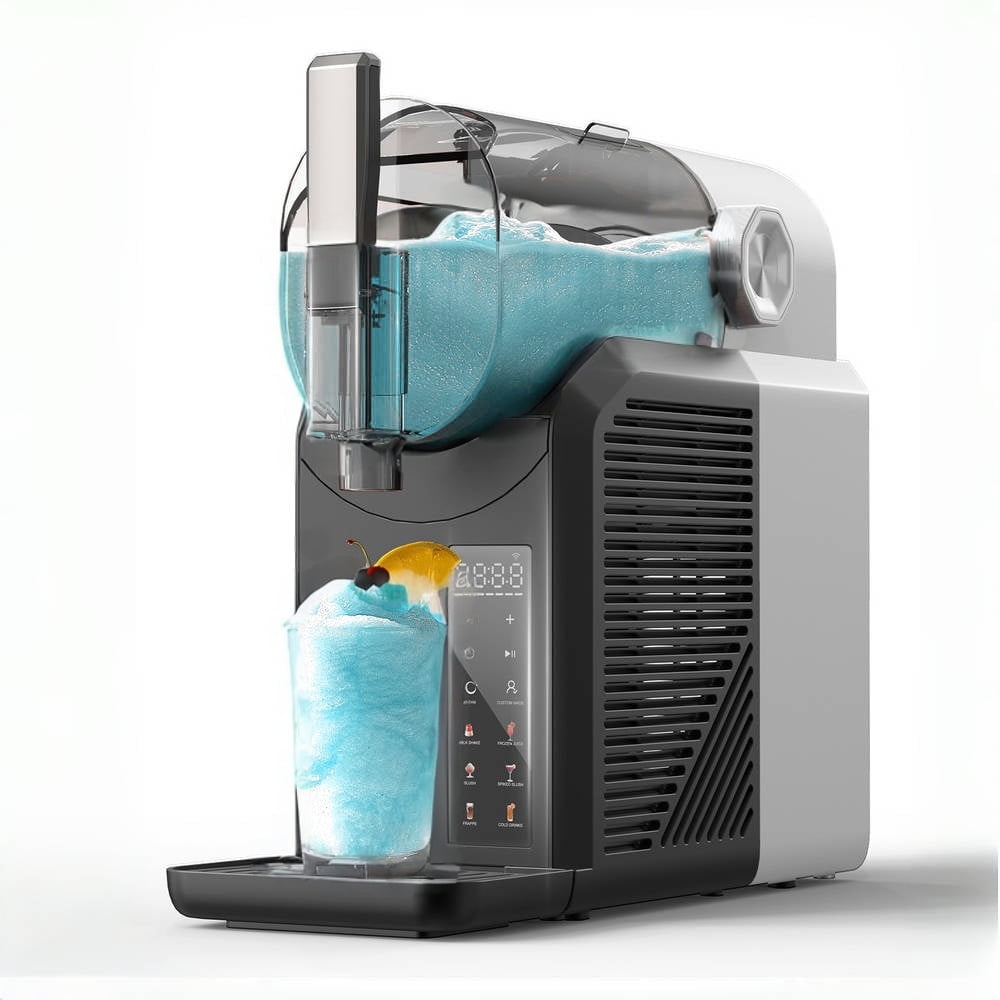 GreenEver Frozen Drink Maker Slushie Machine, No Ice Needed Self-Cleaning Slushy Machine for Home